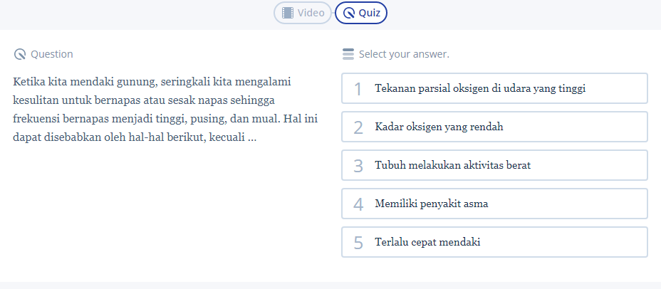Contoh Soal Sistem Pernapasan Lengkap dengan Pembahasannya