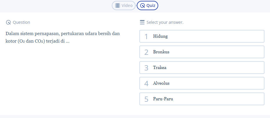 Contoh Soal Sistem Pernapasan Lengkap dengan Pembahasannya
