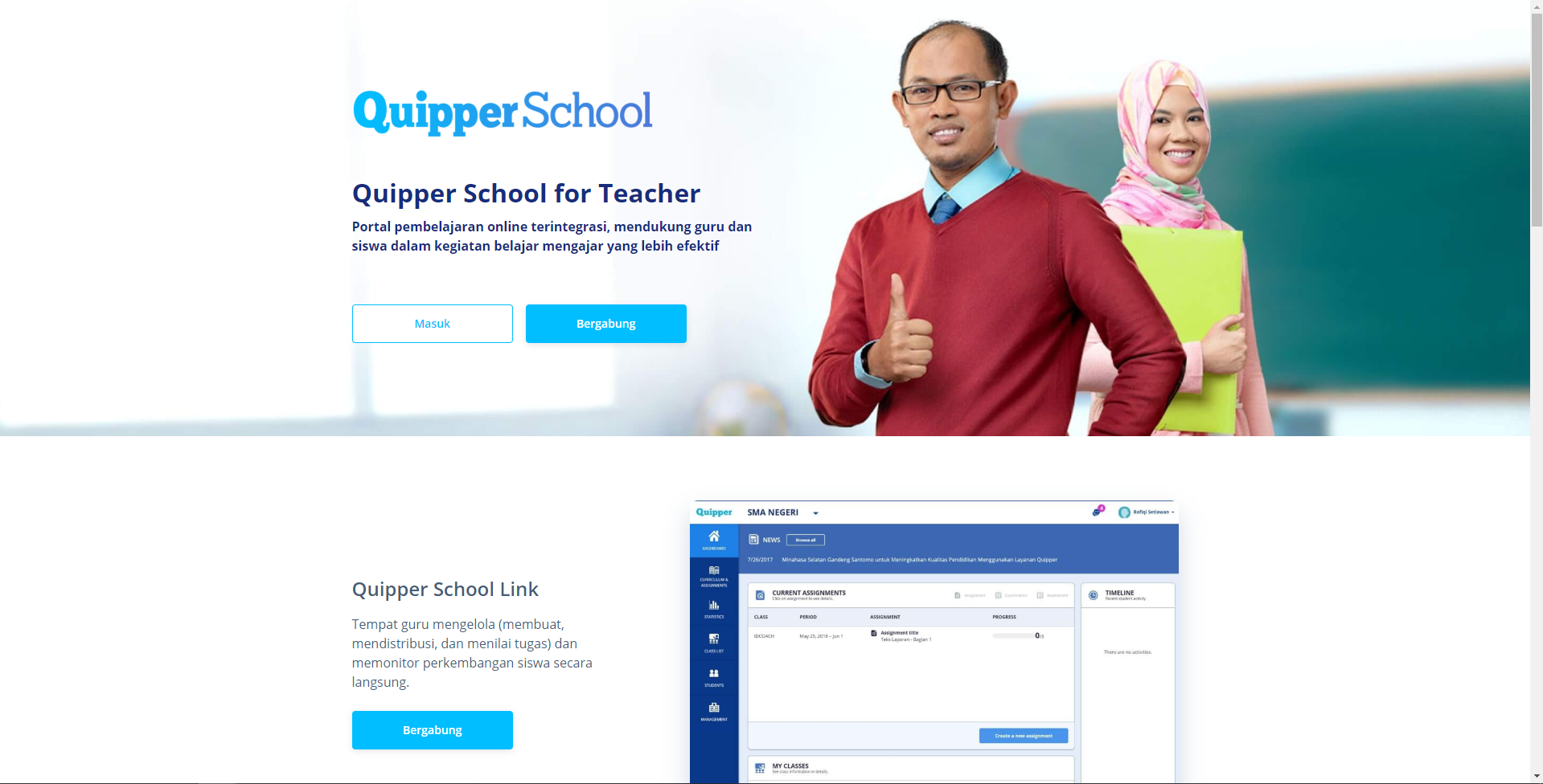Quipper School Portal Guru