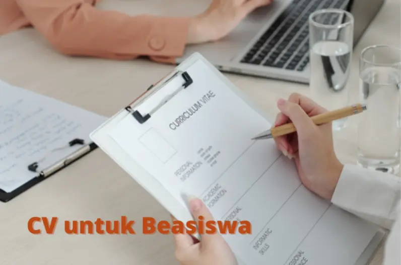cv yang baik untuk beasiswa