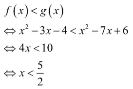 solusi dari pertidaksamaan kedua numerus